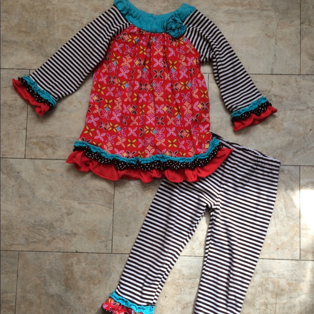 Counting Daisies for Girl Size 4T